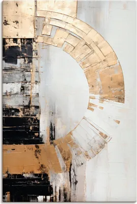 Produktbild von ARTland Leinwandbild ABSTRAKTE KUNST Kraftfeld Größe: 40x60 cm