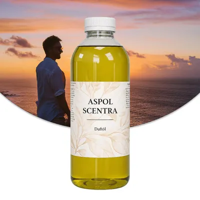 Produktbild von Aspol Scentra Liebe UFIGREEN Duftöl für Kerzen und Diffusoren 1000 ml, KI-generiertes Bild