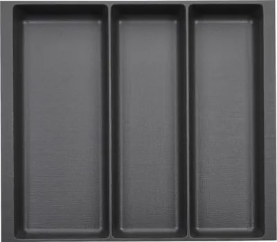 Produktbild von ORGA-BOX III Multifunktionseinsatz Tiefe 473 mm, Höhe 50,5 mm anthrazit Schubladeneinsätze Breite 491 mm für Schubladen 600 mm Canvas-Struktur
