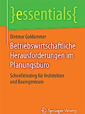 Produktbild von Betriebswirtschaftliche Herausforderungen im Planungsbüro
