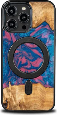 Produktbild von Bewood Einzigartige Hülle für iPhone 14 Pro Max - Neons - Vegas mit MagSafe