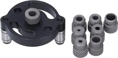 Image de Jeu de douilles de perçage verticales, 8 pièces, 3-10 mm