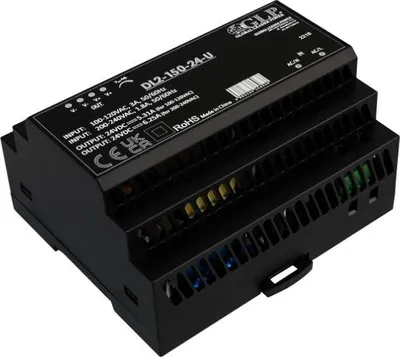 Zdjęcie produktu dla GLP DL2-150-24-U DIN Rail 150W Zasilacz 24V PSU