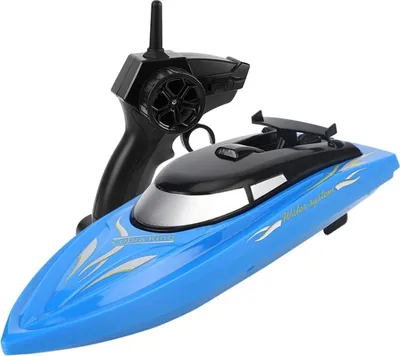 Image de 2.4G Enfants Rc Bateau Télécommande Jouet(bleu)