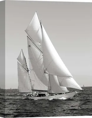 Immagine prodotto di Stampa su tela Sailboats Barca a vela classica - 120x90 cm