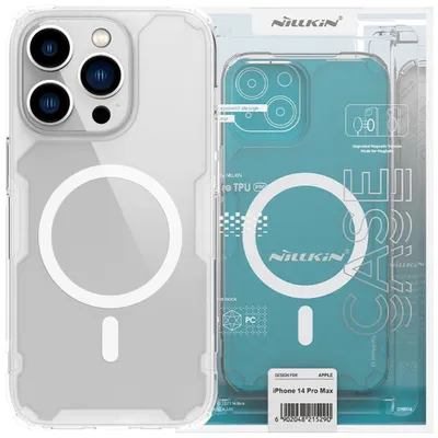 Zdjęcie produktu dla Pancerne Etui Z Magsafe Nillkin Nature Pro Do Iphone 15 Pro Max - Białe