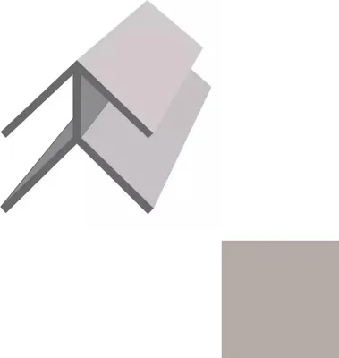 Produktbild von VILO Außenecke Motivo B1 - Eckprofil Wandpaneele - Montageprofil - Robust - 270 cm - Sandfarben