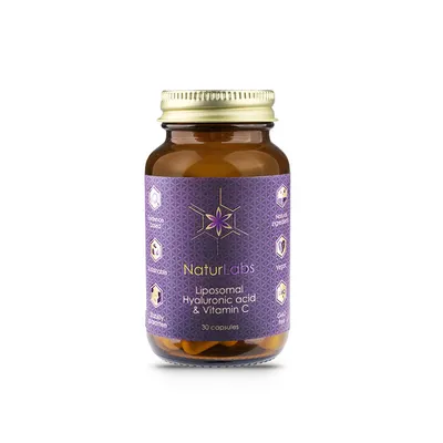 Obrázek produktu pro Liposomální Kyselina Hyaluronová + Vitamín C, 30 kapslí