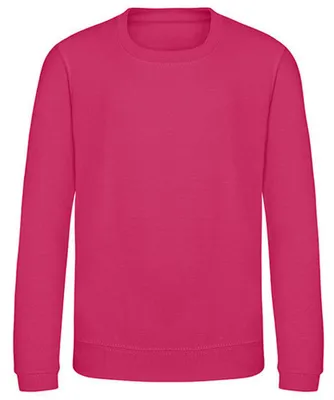 Productafbeelding van Awdis - Sweater voor kinderen, model LT2552 (maat 116) (felroze)