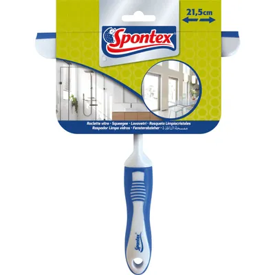 Immagine prodotto di Spontex Spazzola per vetri 215 mm, spazzola, spazzola manuale, tergivetro, spatola per l'acqua