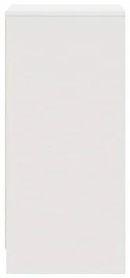 Produktbild von Kommode – Weiß – Kompakt, 37,5 x 35 x 99 cm – Holz & Kunststoff – Aufbewahrungsmöbel