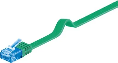 Obrázek produktu pro goobay plochý propojovací kabel Cat 6a U/UTP zelený 2 m
