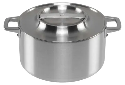 Produktbild von Fiskars Norden Stahl-Kasserolle 5.0 L, 5 l, Edelstahl, Edelstahl, Keramik, Gas, Halogen, Induktion, Versiegelte Platte, Edelstahl, Edelstahl