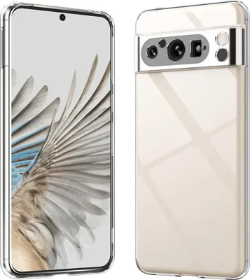 Image de Étui de protection en silicone transparent pour Google Pixel 8 Pro