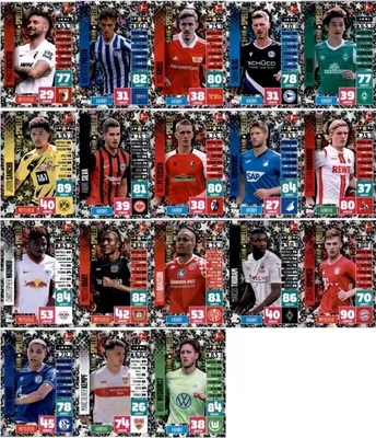 Immagine prodotto di Topps Match Attax - 2020/21 - Tutti i 18 giocatori titolari