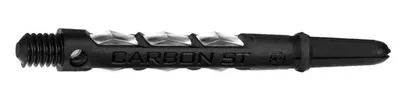 Obrázek produktu pro Harrows - šipkové hroty „Carbon ST“ balení po 3 ks PP4427 (47 mm) (průhledné/černé)