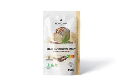 Zdjęcie produktu dla MONCANA Mąka na Chleb Bezglutenowy Kanapkowy ze Skrzypem Polnym600 g