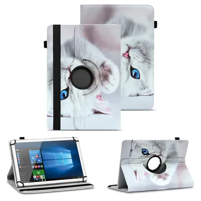 Produktbild von Tablet Hülle für Samsung Galaxy Tab A8 10.5 360° Drehbar Case Cover Stand SchutzFarben:Motiv 10