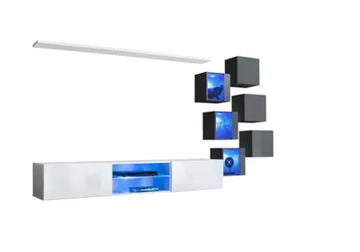 Produktbild von Luxus Möbel Holzmöbel Einrichtung TV-Ständer Regale Sideboard Wandschrank