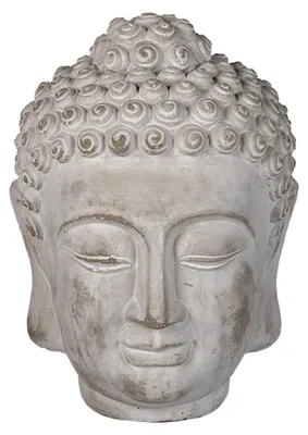Obrázok produktu pre Clayre & Eef postava Budha 17x17x24 cm Sivý kameň