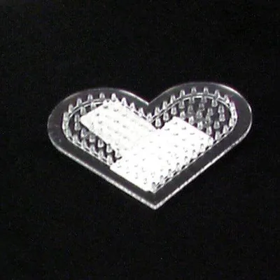 Immagine prodotto di Tavoletta Hama Midi con cuore, trasparente