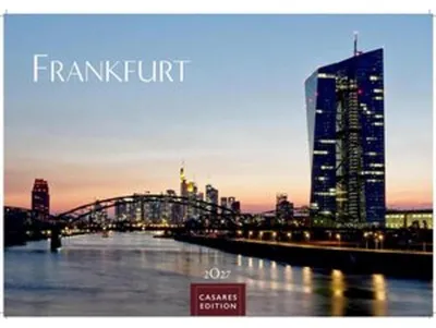 Immagine prodotto di Calendario di Francoforte 2027 - Calendario da parete | Calendario fotografico della Germania 50x35 cm - affascinanti vedute della metropoli sul Meno con 12 immagini di grande formato
