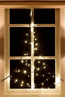 Produktbild von Fairybell Fenster-Weihnachtsbeleuchtung | 125 cm | 60 LED | Warmweiß