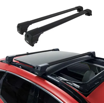 Immagine prodotto di Portapacchi Portapacchi per Mitsubishi ASX 2010-2022 ABE Alluminio Nero