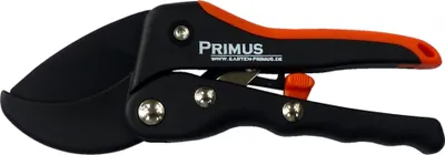 Produktbild von Garten PRIMUS Damen-Ratschenschere Länge: 174 mm schwarz / orange