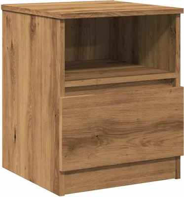 Zdjęcie produktu dla vidaXL Stolik nocny Artisan dąb 40x40x50 cm materiał drewnopochodny