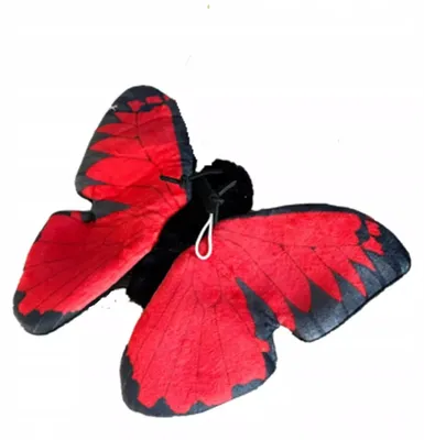Produktbild von Plüschtier, Schmetterling, rotes Kuscheltier