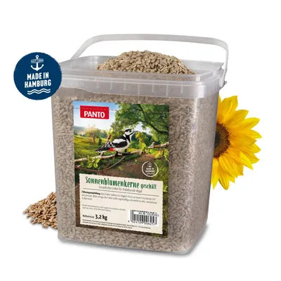 Produktbild von PANTO Sonnenblumenkerne geschält - Wildvogelfutter 3,2 kg