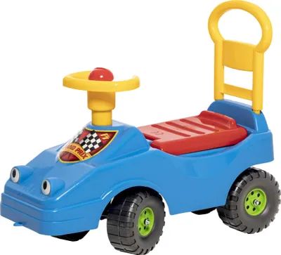 Produktbild von Rutscher Auto Rutscherfahrzeug Baby Taxi blau Kinder Lauflernhilfe