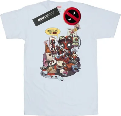 Produktbild von Marvel - "Merchandise Royalties" T-Shirt für Herren BI22780 (M) (Weiß)