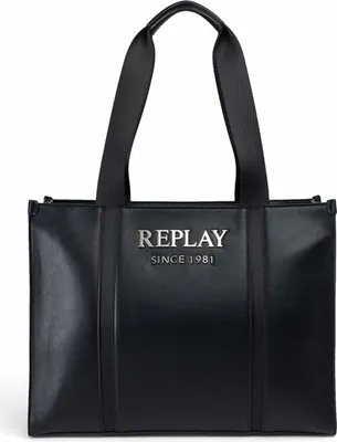 Zdjęcie produktu dla REPLAY Torba na ramię Shopper Bag czarny czarny