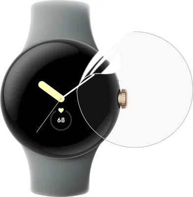 Produktbild von Schutzfolie Display LCD für Google Pixel Watch 3 45mm Hydrogel Film Transparent