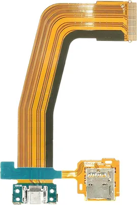 Produktbild von Ladebuchse für Samsung Galaxy Tab S 10.5 (SM-T800, SM-T805) microUSB Flexkabel Speicherkartenleser Ladeanschluss Lade Eingang