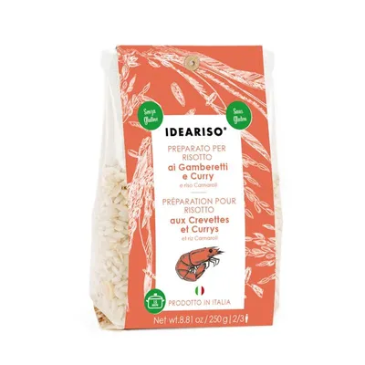 Produktbild von Italienisches Curry-Risotto mit Garnelen, 250 g (Risotto Gamberetti e Curry)