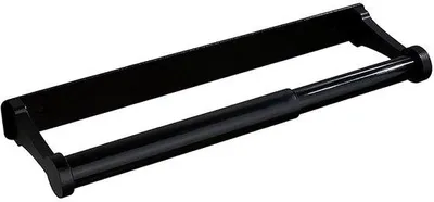 Immagine prodotto di Portarotolo da cucina autoadesivo in alluminio nero