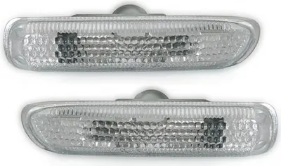 Produktbild von 2x Seitenblinker Blinker Set Weiss für BMW 3er E46 Limo Touring Coupe Cabrio