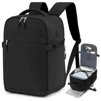Image de Sac à dos de voyage - 45 x 36 x 20 cm - Compartiment pour ordinateur portable 15 pouces - Femme et homme