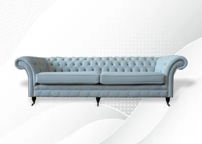 Produktbild von Polster Sofas Design Luxus Couch Sofa 4 Sitzer Stoff Couchen Viersitzer Samt Neu