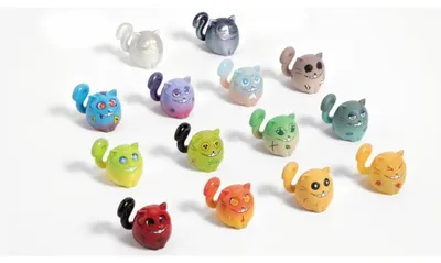 Image de Figurines de collection Original Character, Doomsday Cat, 4 cm, assortiment (12)