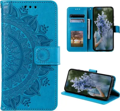 Image de Housse pour Samsung Galaxy S23+ Housse téléphone portable Flip Case Cover Etui Mandala