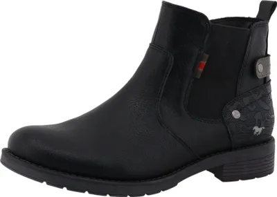 Obrázek produktu pro Dámské elegantní kotníkové boty Mustang 15M0052002, černé