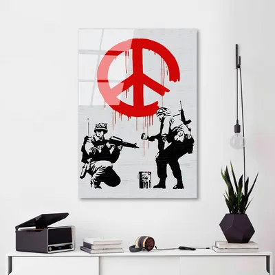 Produktbild von Wallity, UV-1198 - 70 x 100, Dekorative Malerei aus gehärtetem Glas, Mehrfarbig, 100 % gehärtetes Glas, 70 x 100 cm