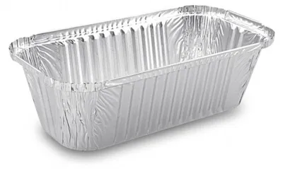 Produktbild von 100x Alu-Servierschale Aluschale Menüschale Grillschale 1500ml 252x132x70mm