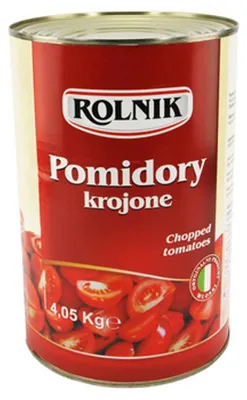 Obrázek produktu pro Rolnik Nakrájené rajčata 4,1 kg