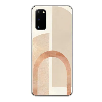 Produktbild von MuchoWow® Handyhülle Schutzhülle Hülle für Samsung Galaxy S20 Marmor - Muster - Rosa Silikon Softcase Handy Hülle - Bild
