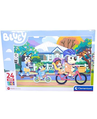 Immagine prodotto di Clementoni Puzzle Bluey 24 Maxi Puzzleteile -Kinderpuzzle 62x42 cm